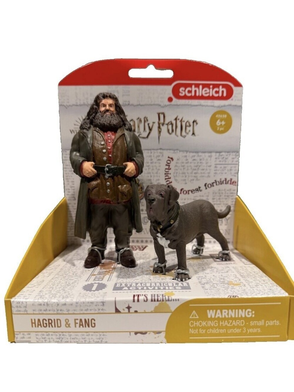Schleich Harry Potter - Hagrid and Fang Figurines - 2 PC set